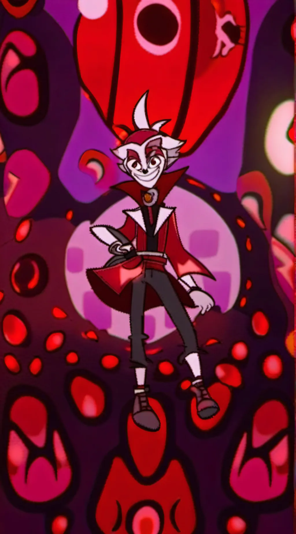 ai character: Lucifer background