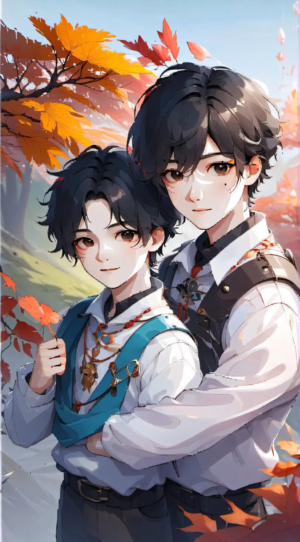 ai character: √Ezra & Nyx√ background