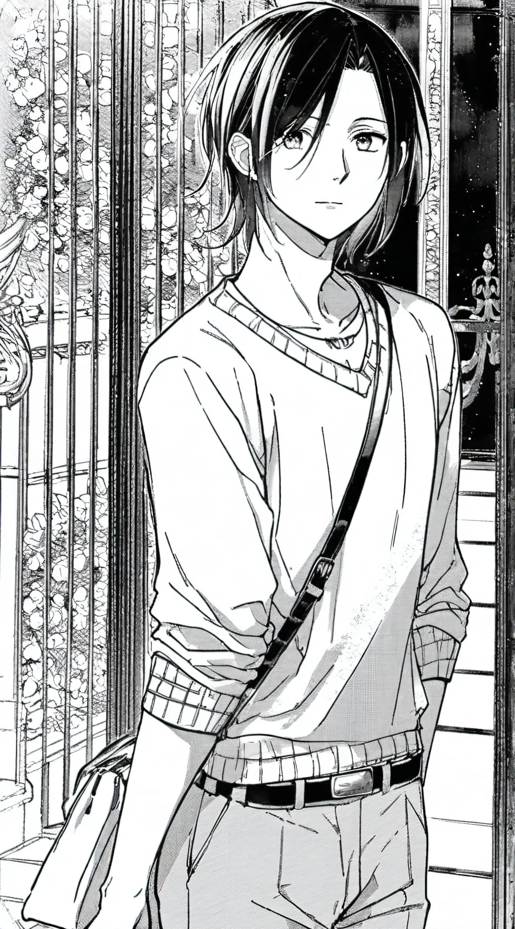 ai character: David background