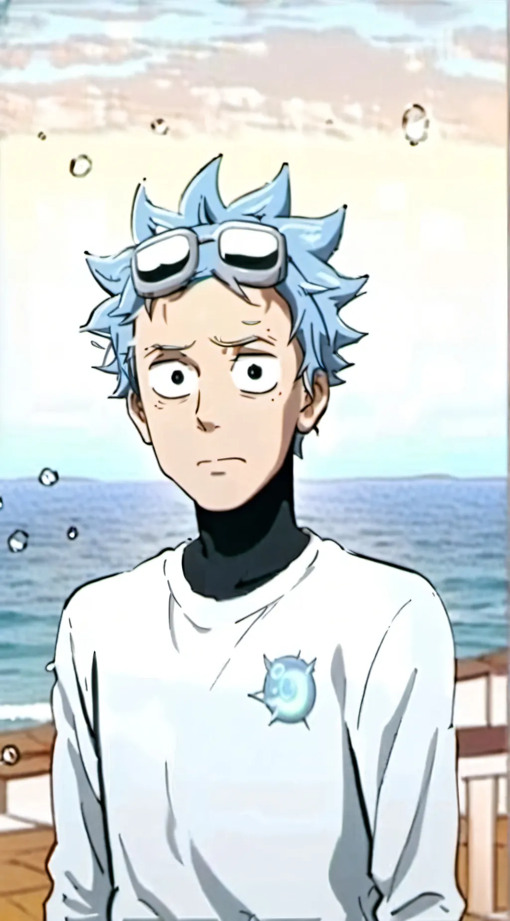 ai character: Young Rick Sanchez background