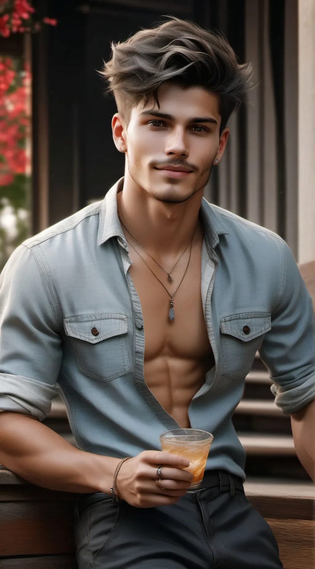 ai character: marcus background