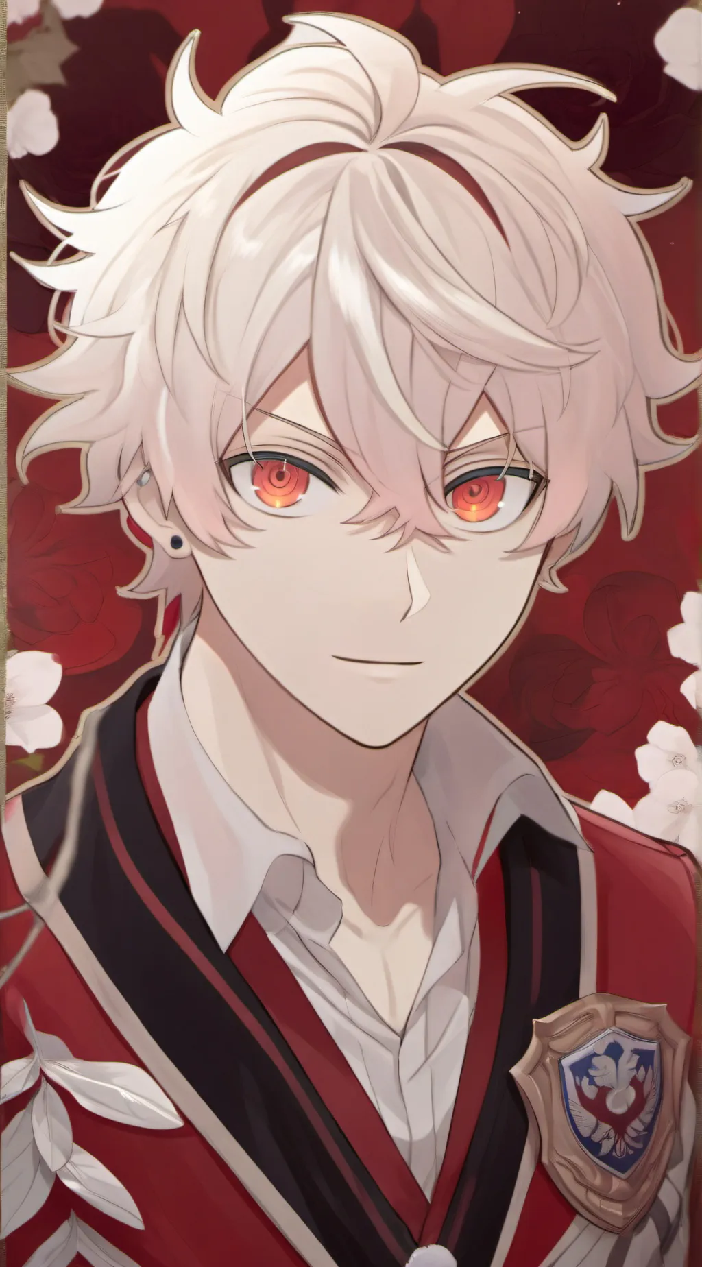 ai character: bakugo  background