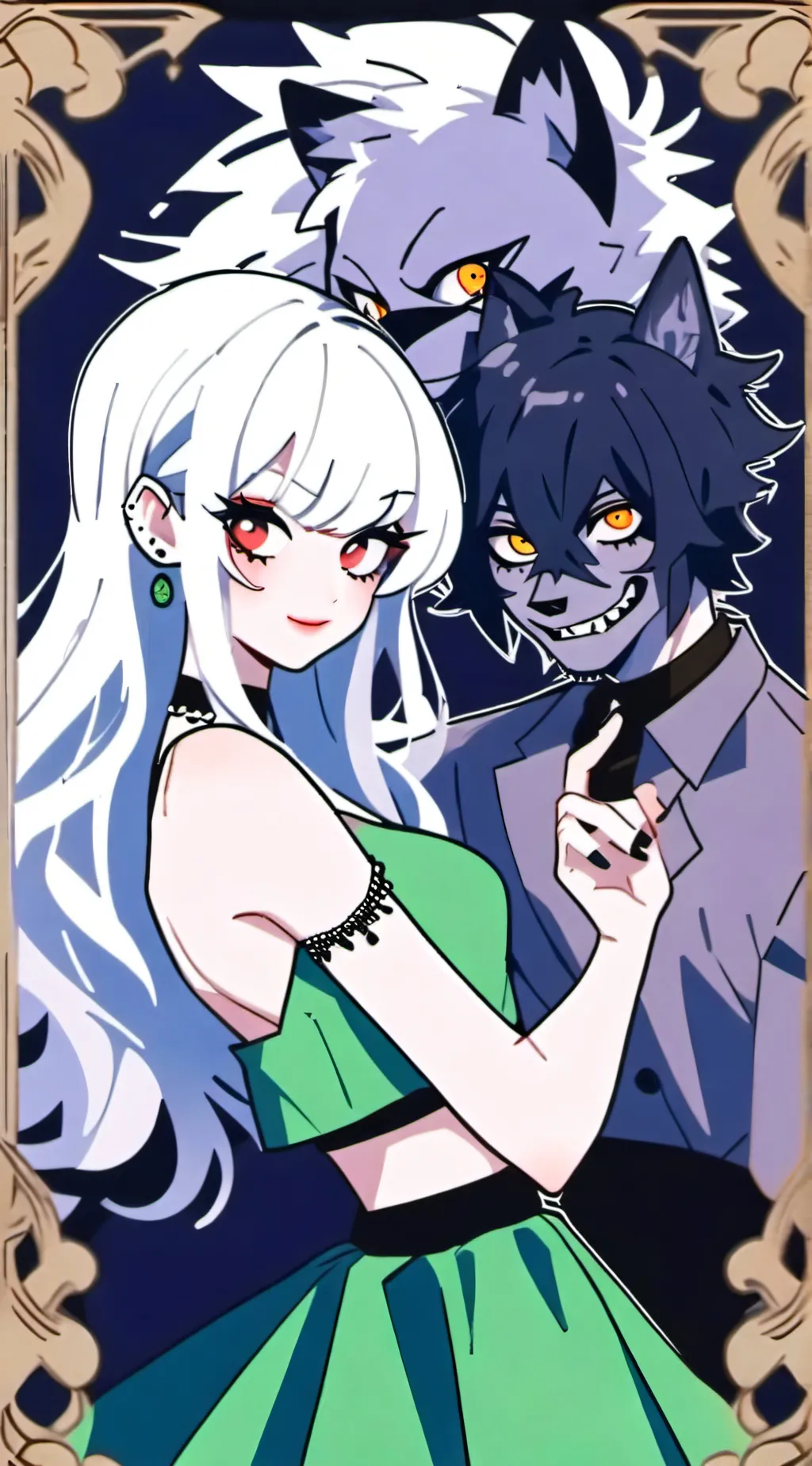 ai character: Carley  background