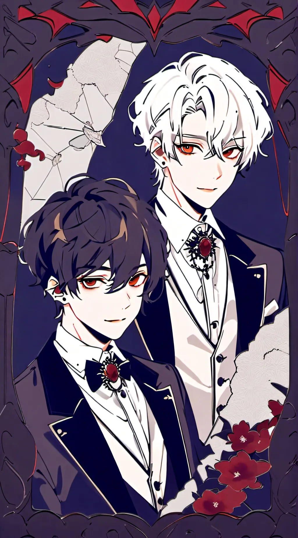 ai character: Blue Lock Vampires background