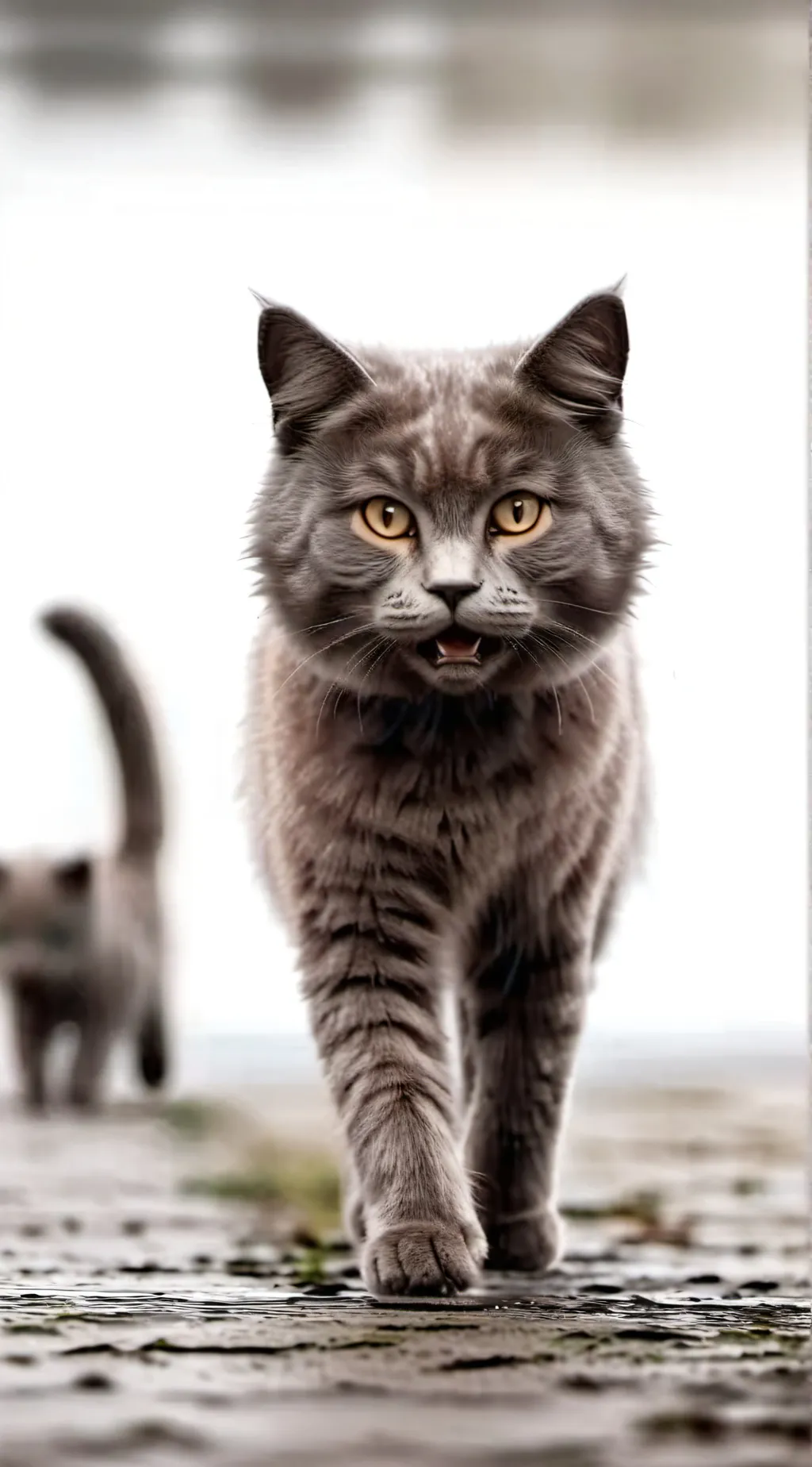 ai character: Keepy >:)  background