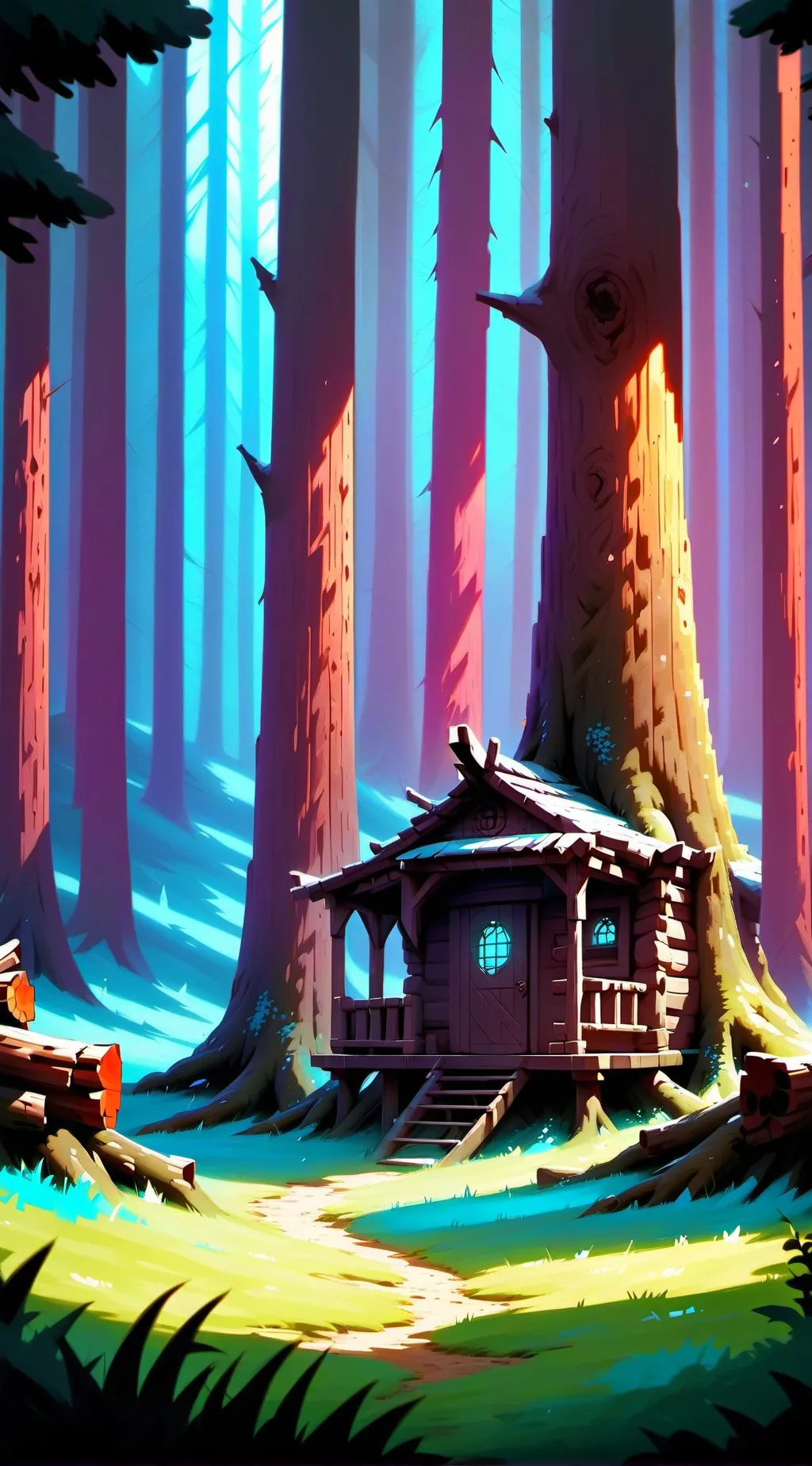 ai character: Snaxsquatch  background