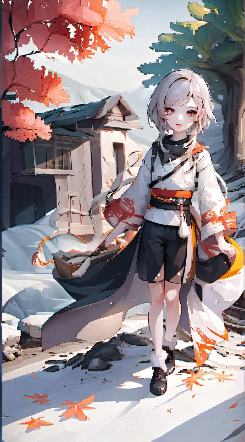 ai character: Hole in wall kny!! background