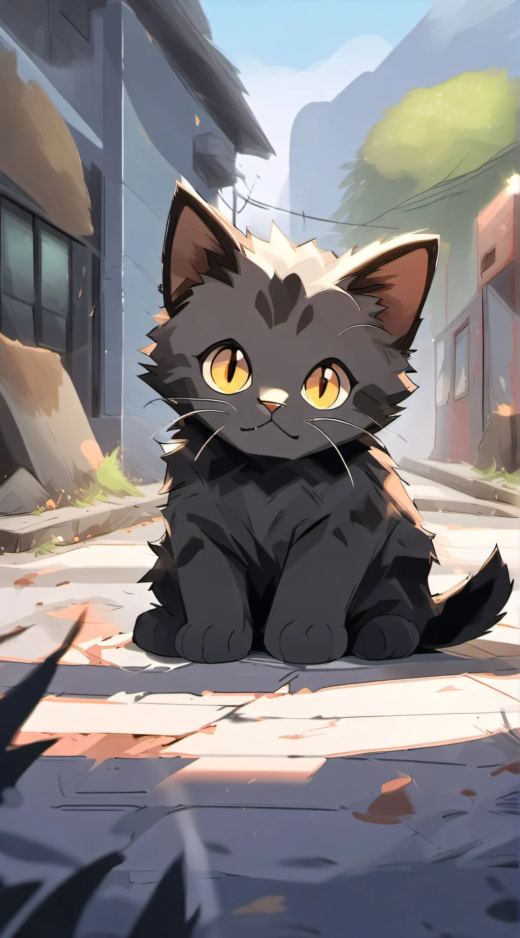 ai character: Boo background