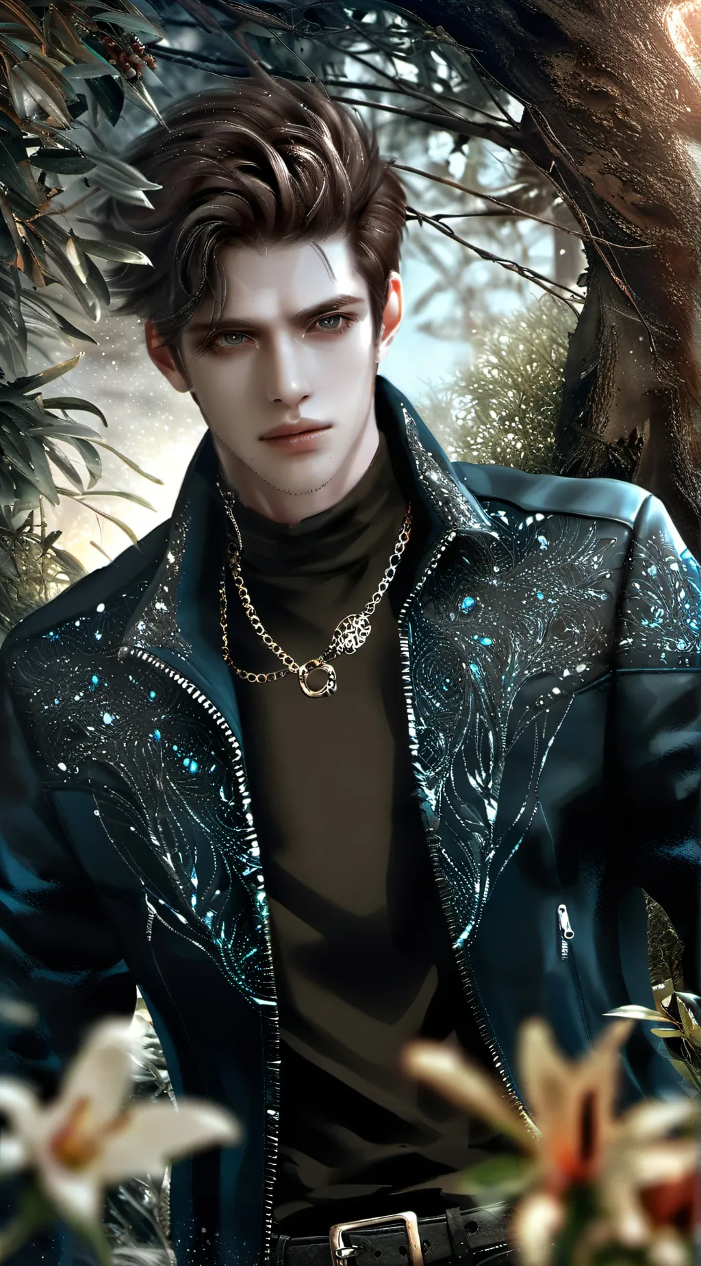 ai character: Peirce x ein background