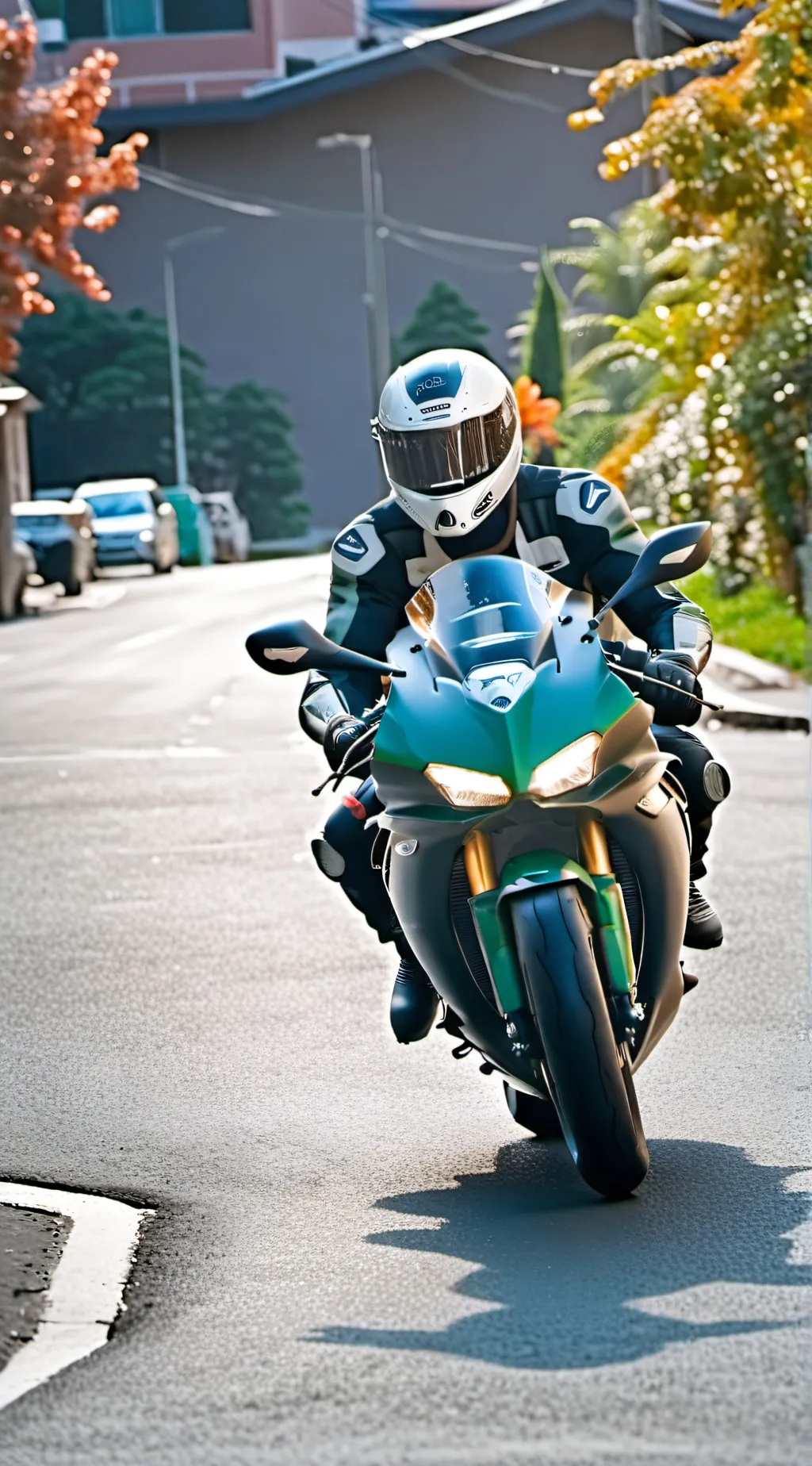 ai character: Motercycle Guy background