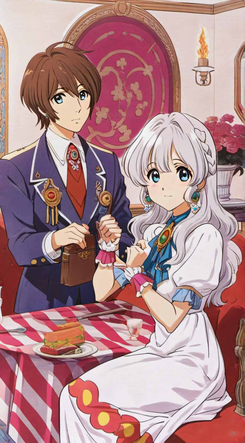 ai character: Samuel & Samantha background