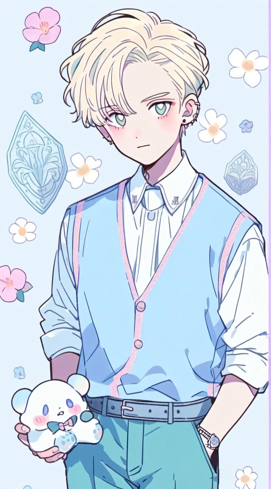 ai character: draco malfoy background