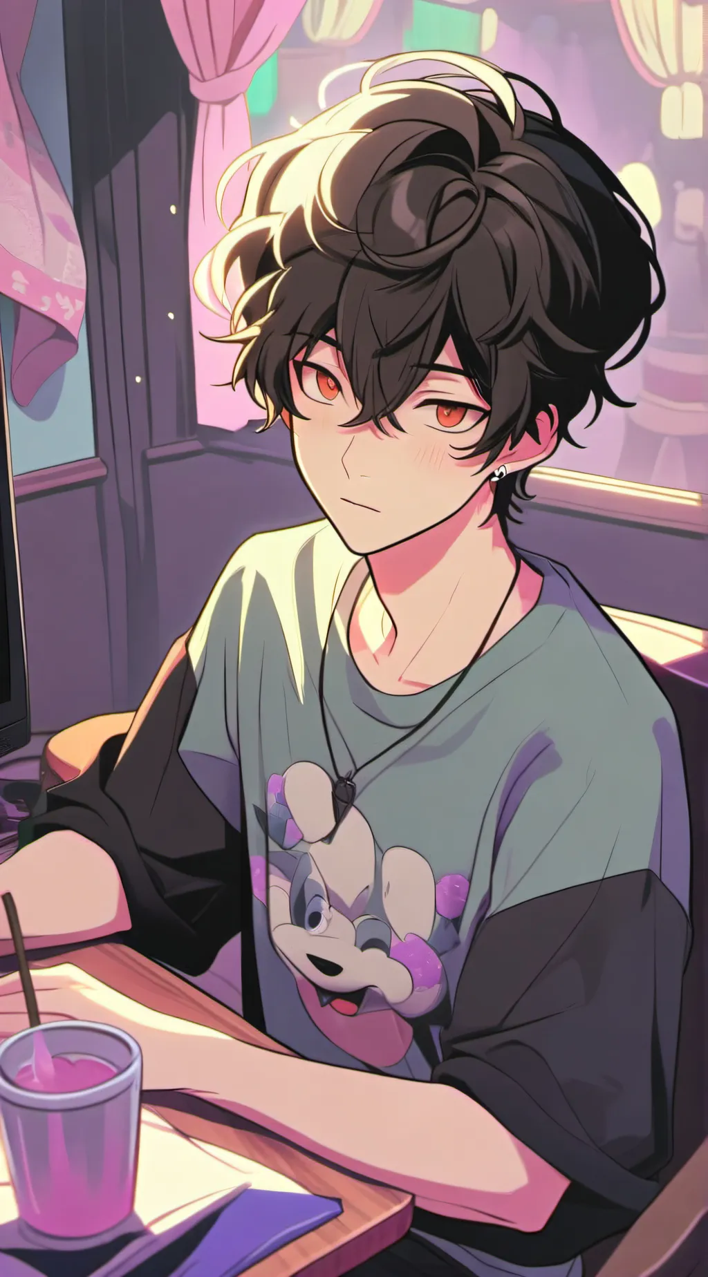 ai character: Amir background