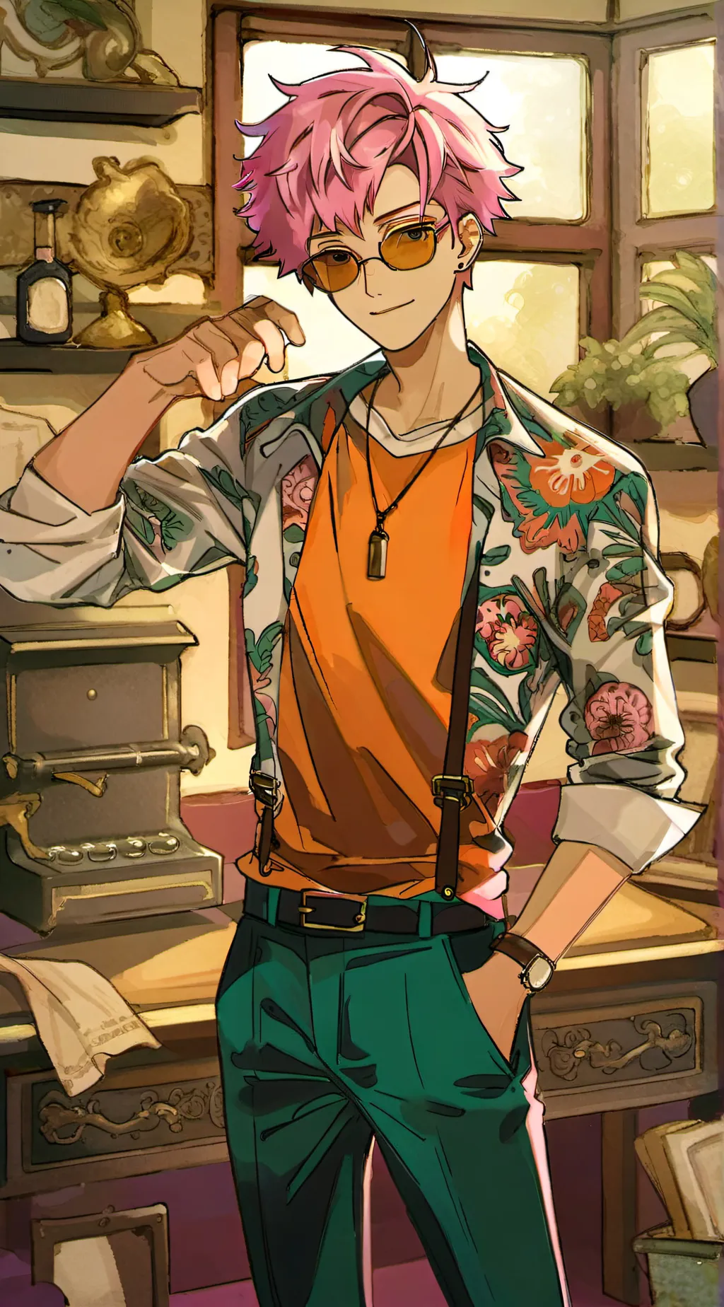 ai character: Sam background