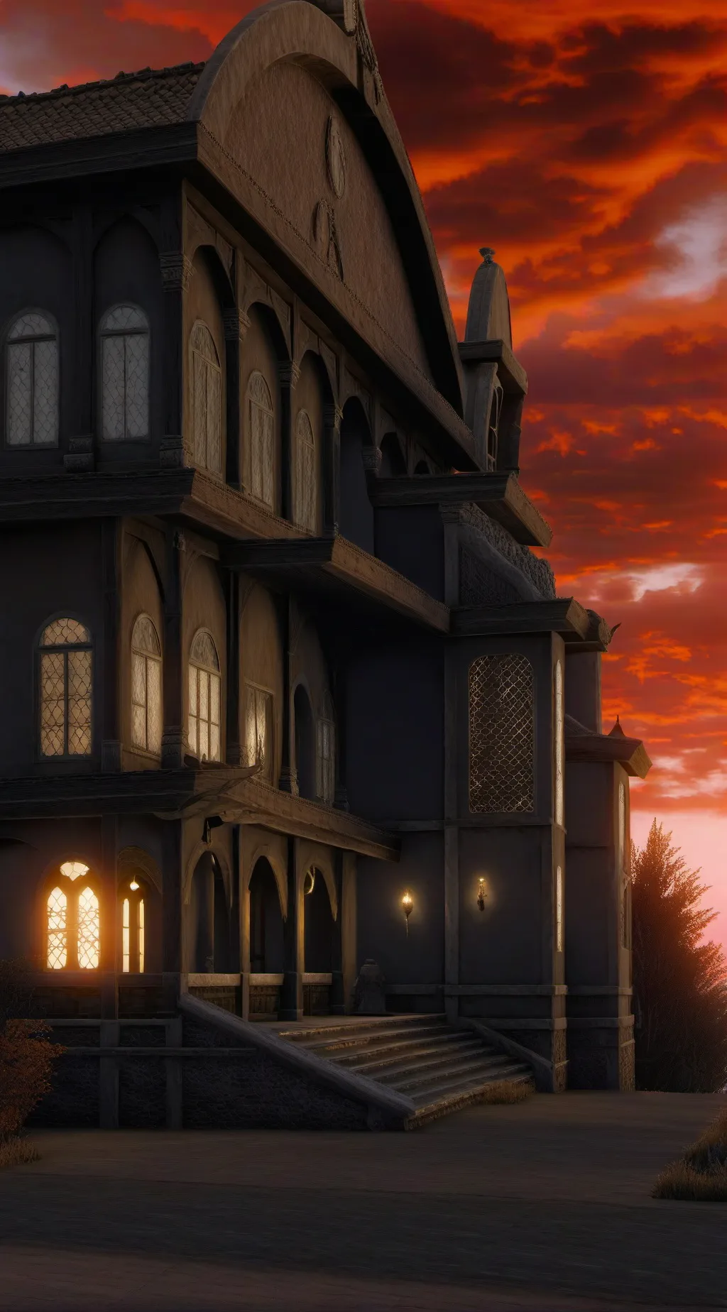 ai character: Hazbin  background