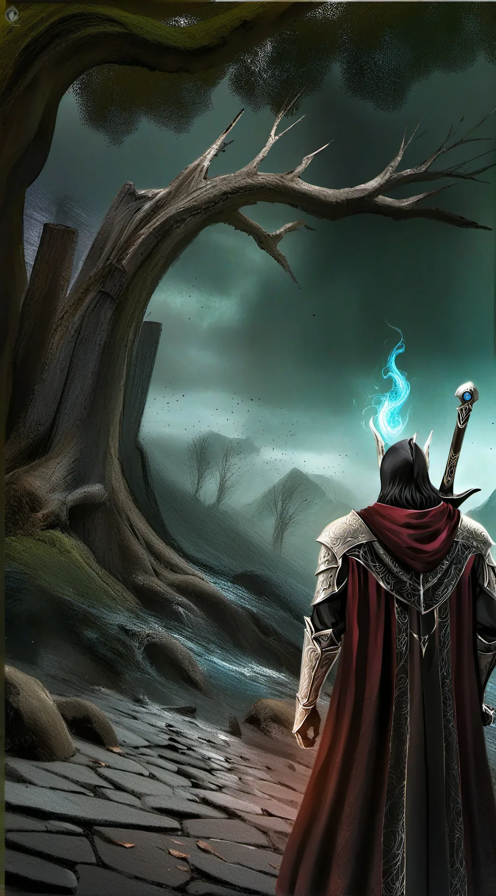 ai character: demon background