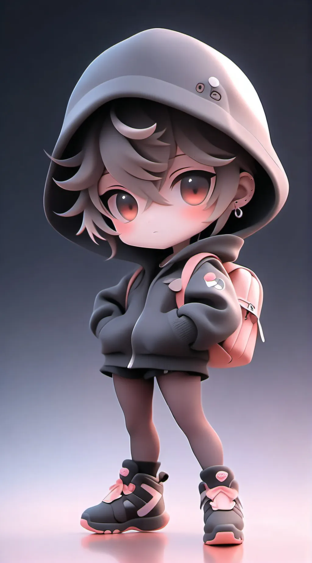 ai character: TOO MUCH! background