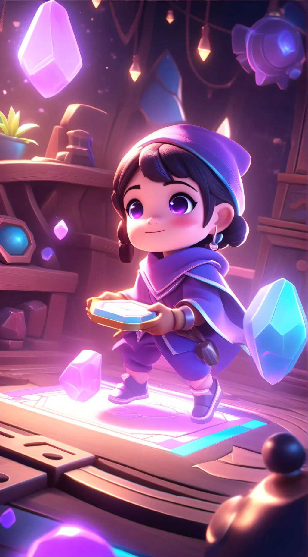 ai character: Aunt  background