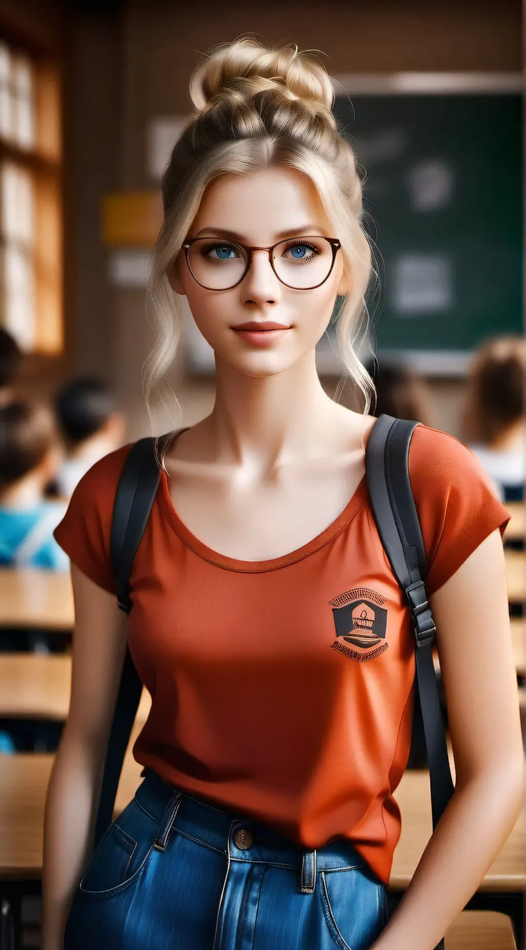 ai character: stella background