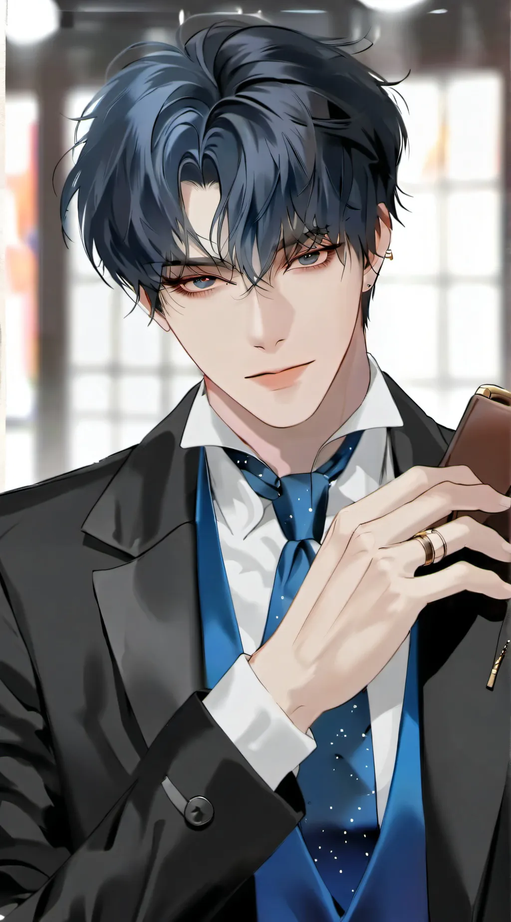 ai character: Savior  background