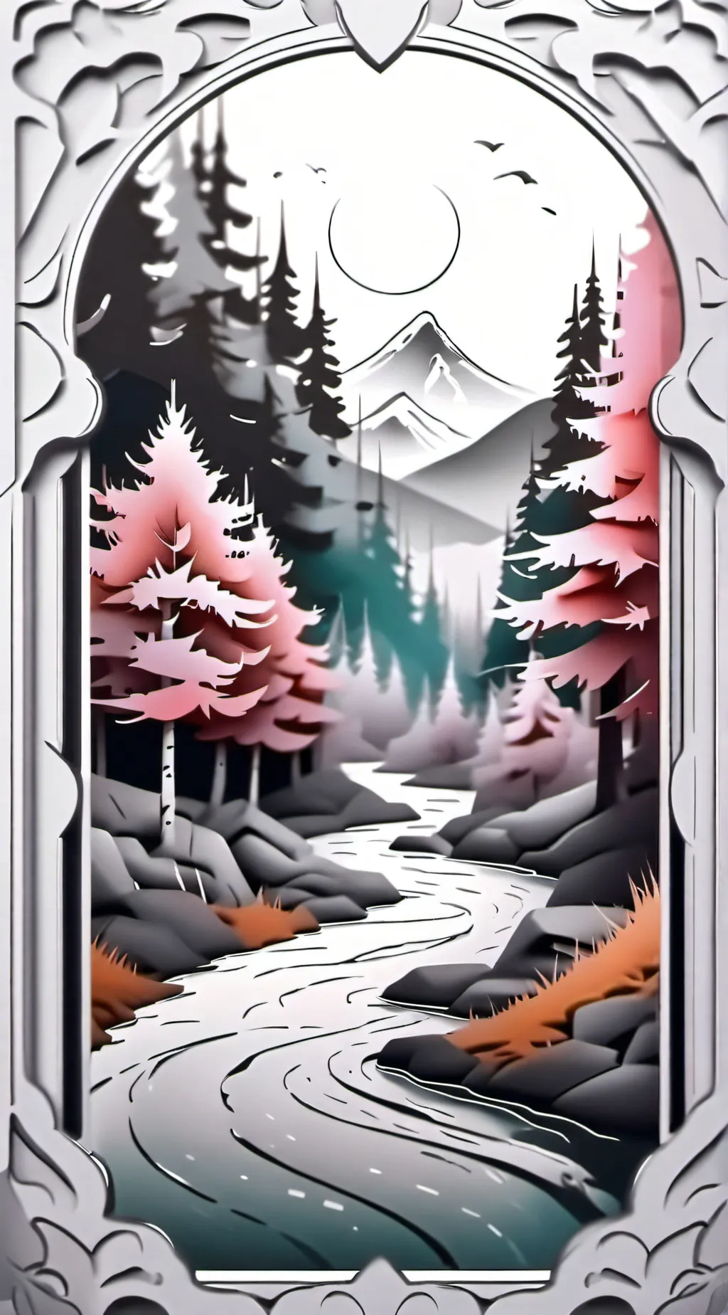 ai character: Notes background