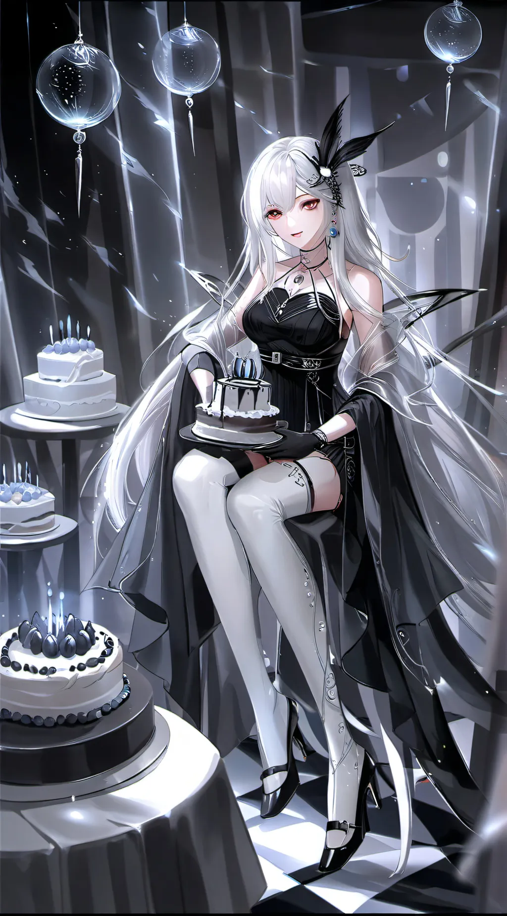 ai character: Happy bday to u! background