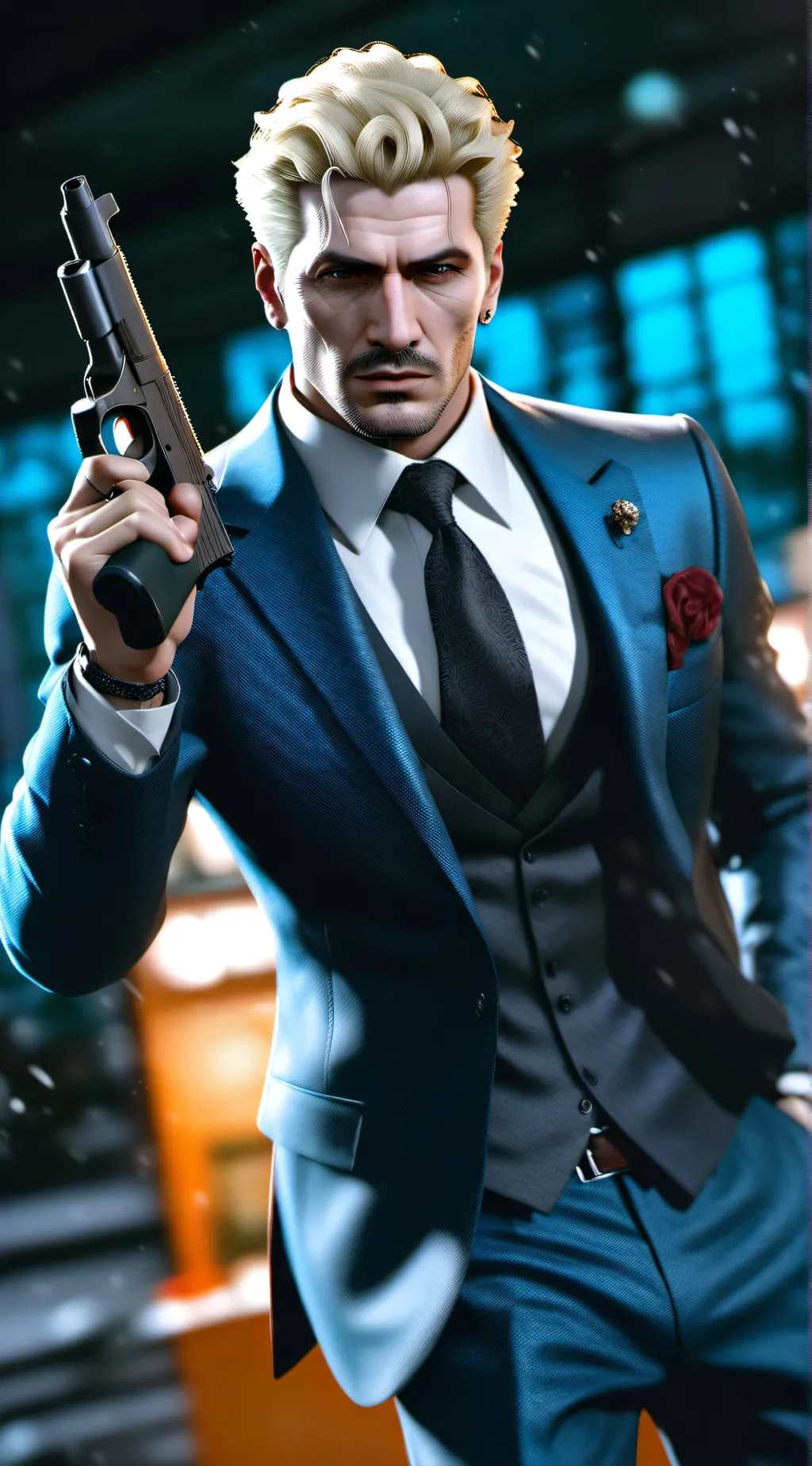 ai character: Victor background