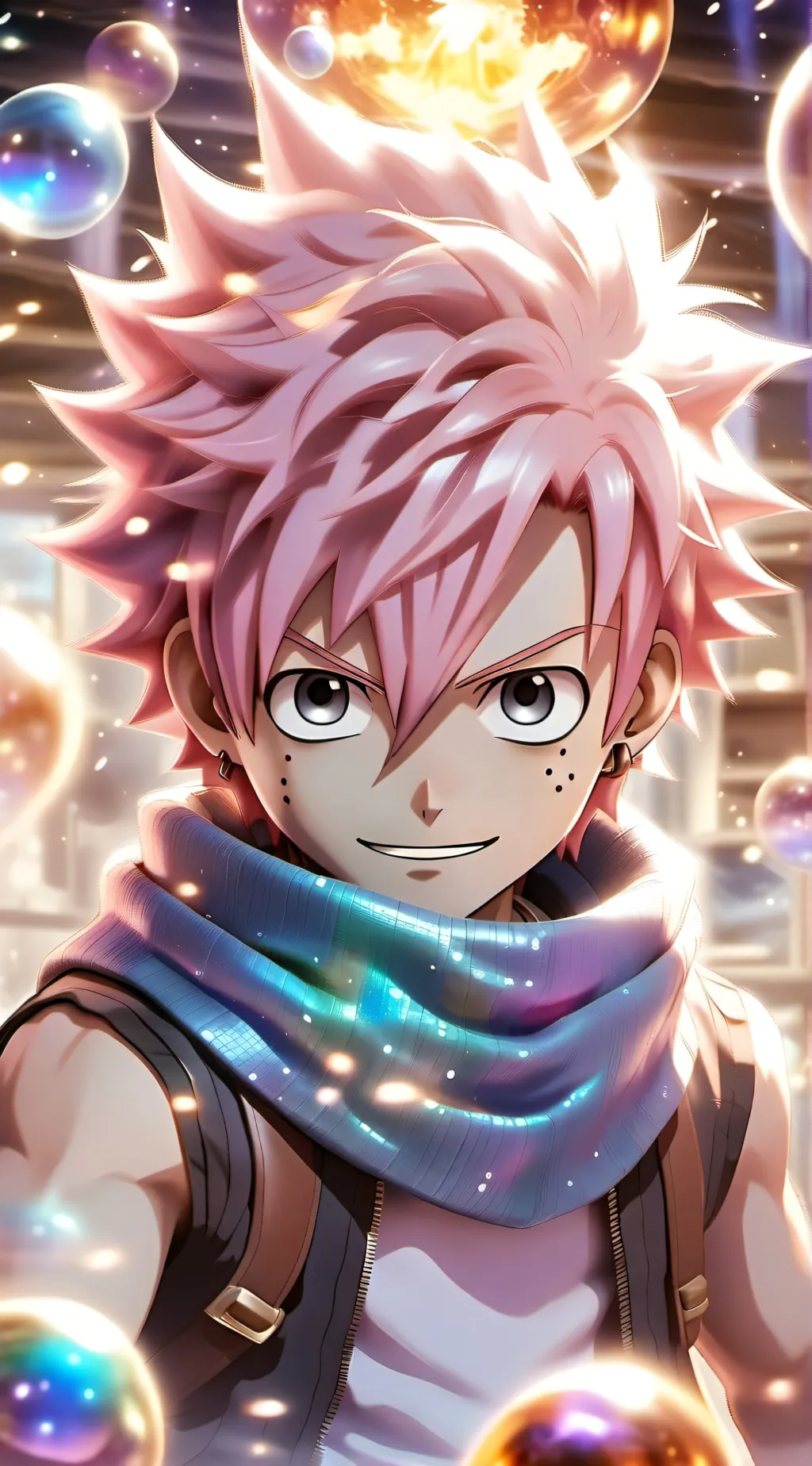 ai character: FAIRY TAIL  background