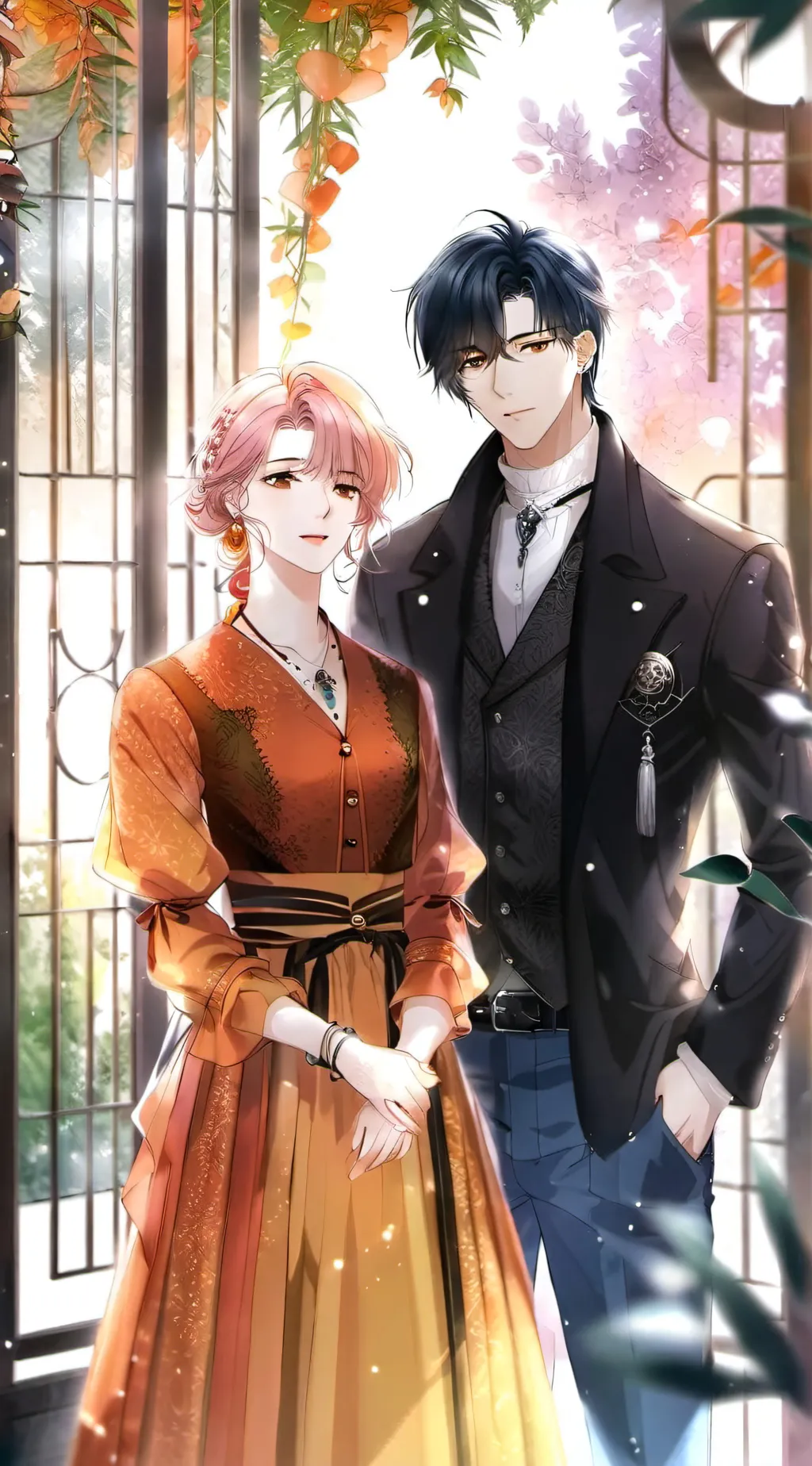 ai character: conrad & тнalιa background