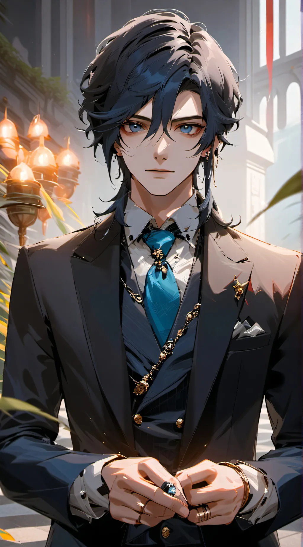 ai character: Lucas ❤ background