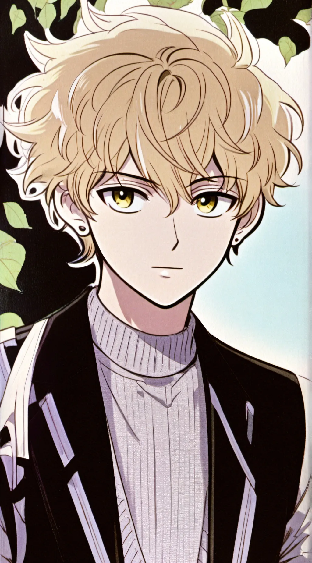 ai character: denki kaminari  background