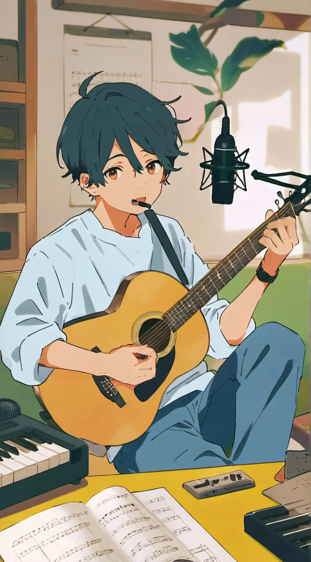 ai character: Alex background