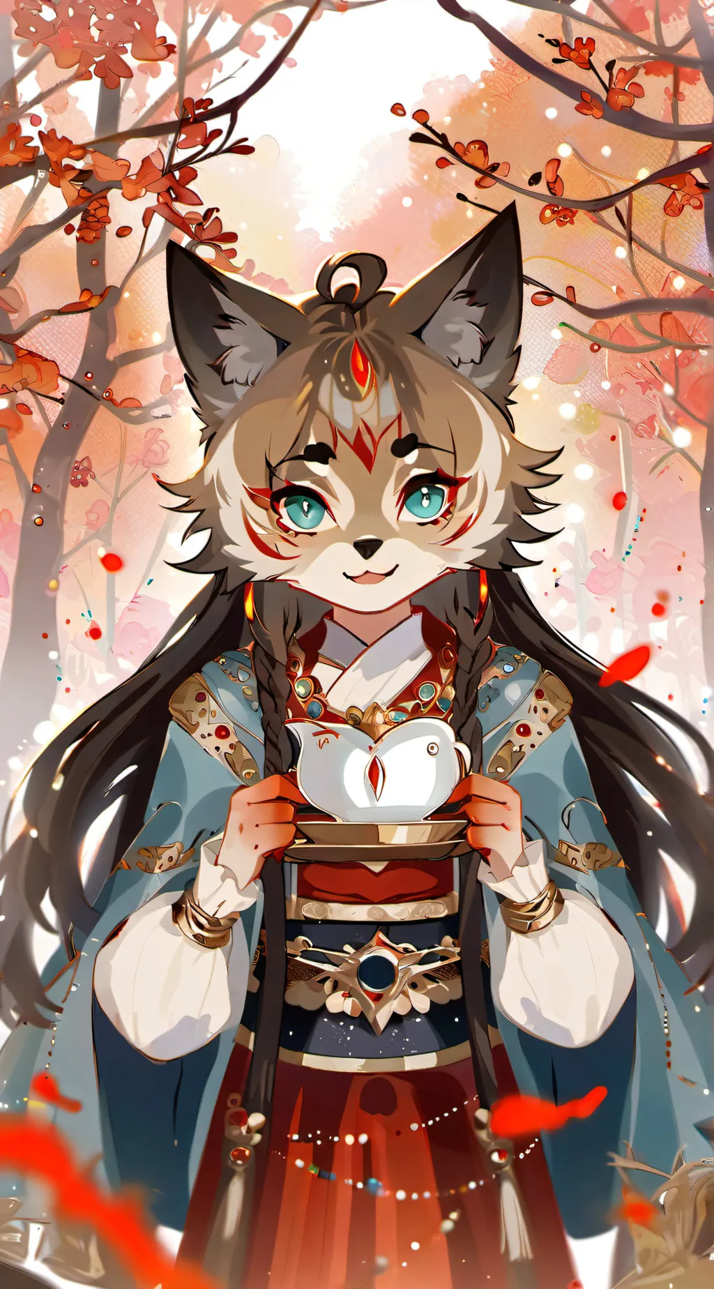 ai character: amia background