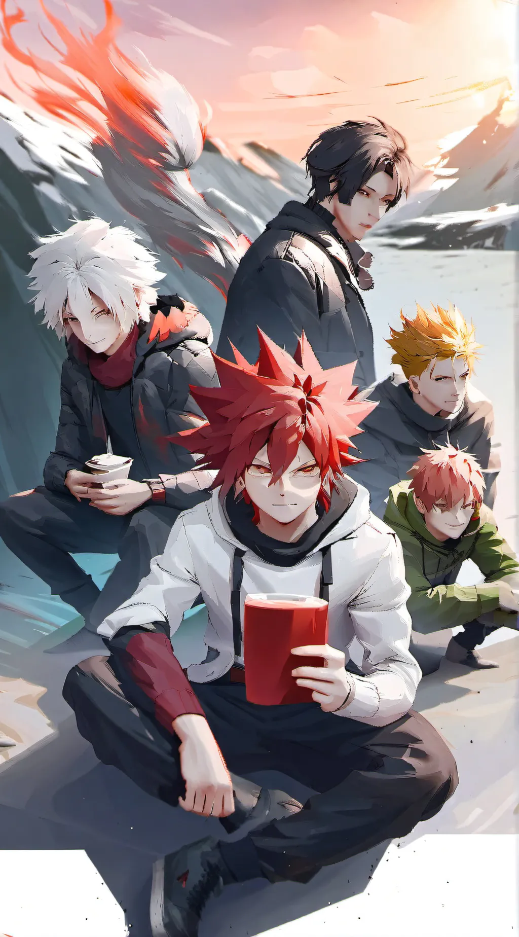 ai character: MHA period🩸 background