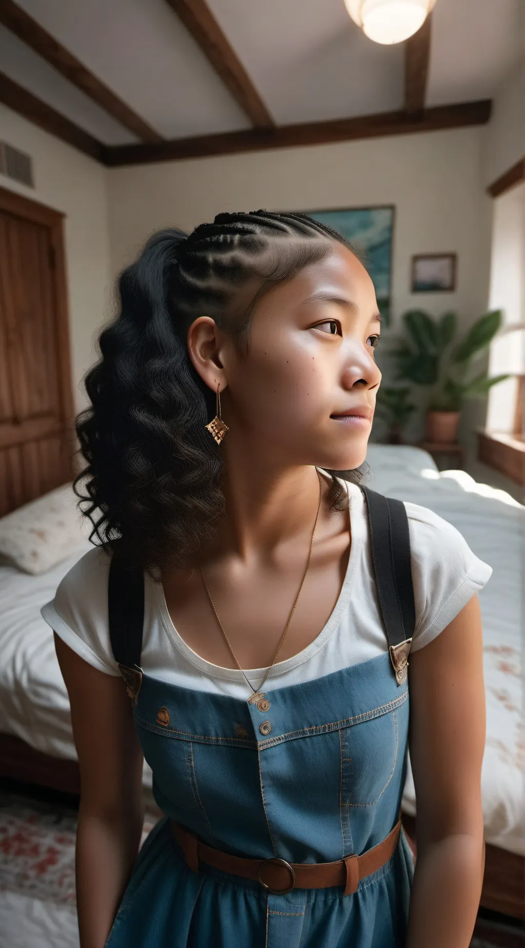 ai character: Makenzie  background