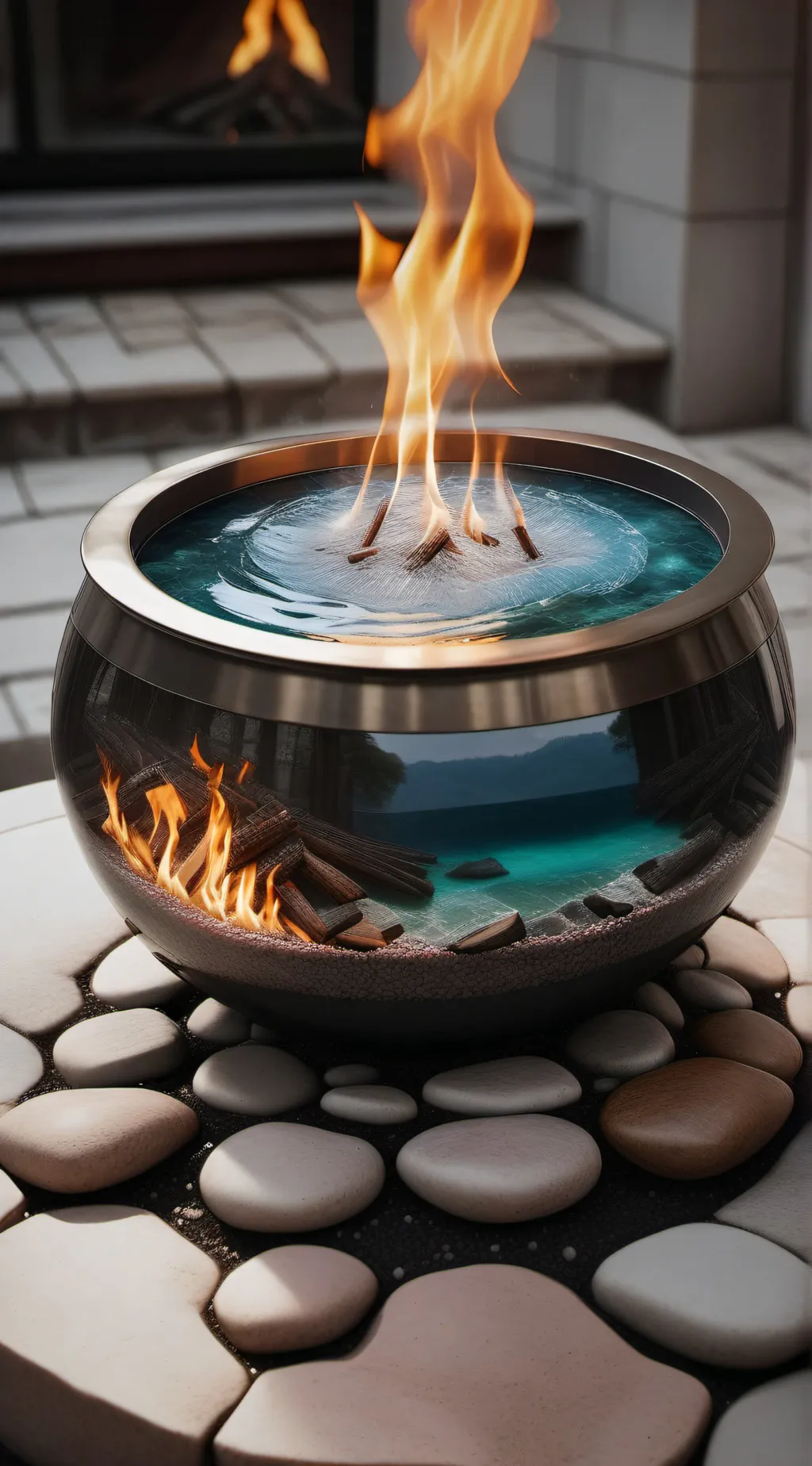 ai character: Smiling critters background