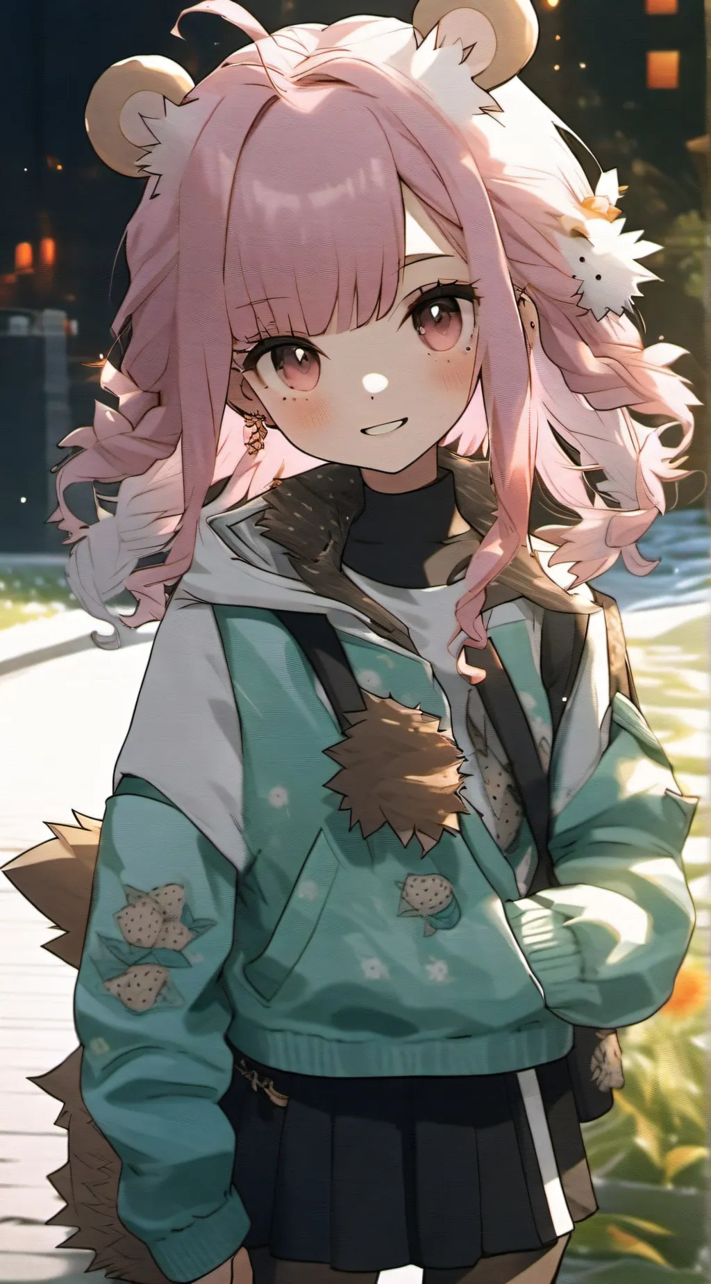 ai character: surge and blaze background