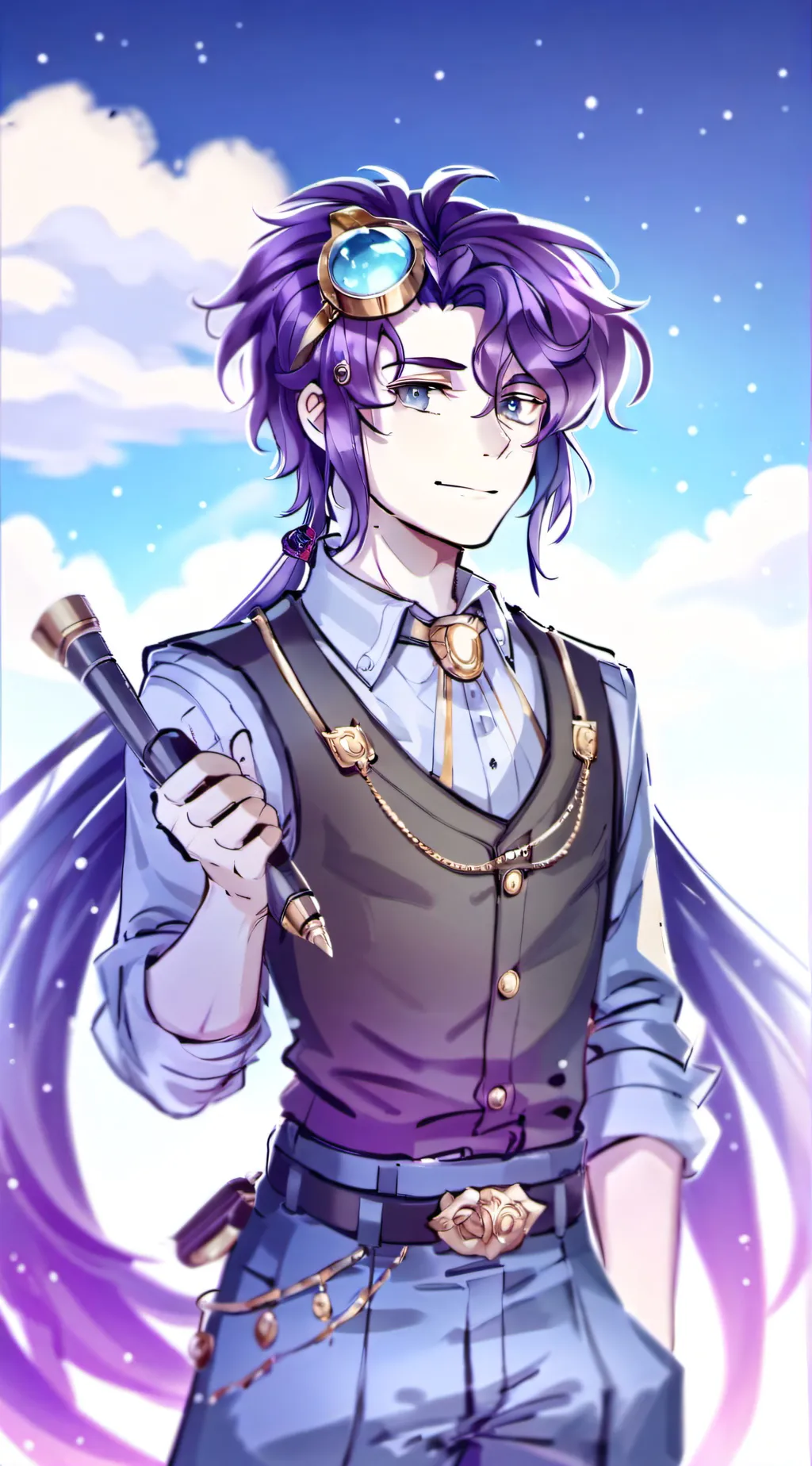 ai character: Rarity♡︎ background