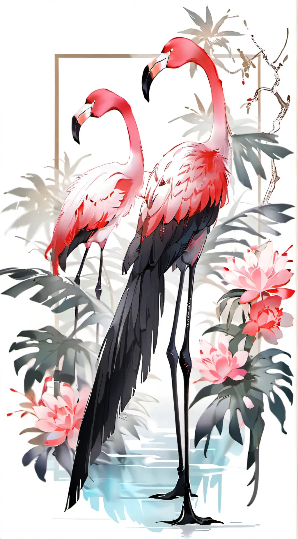 ai character: Smiling critters background