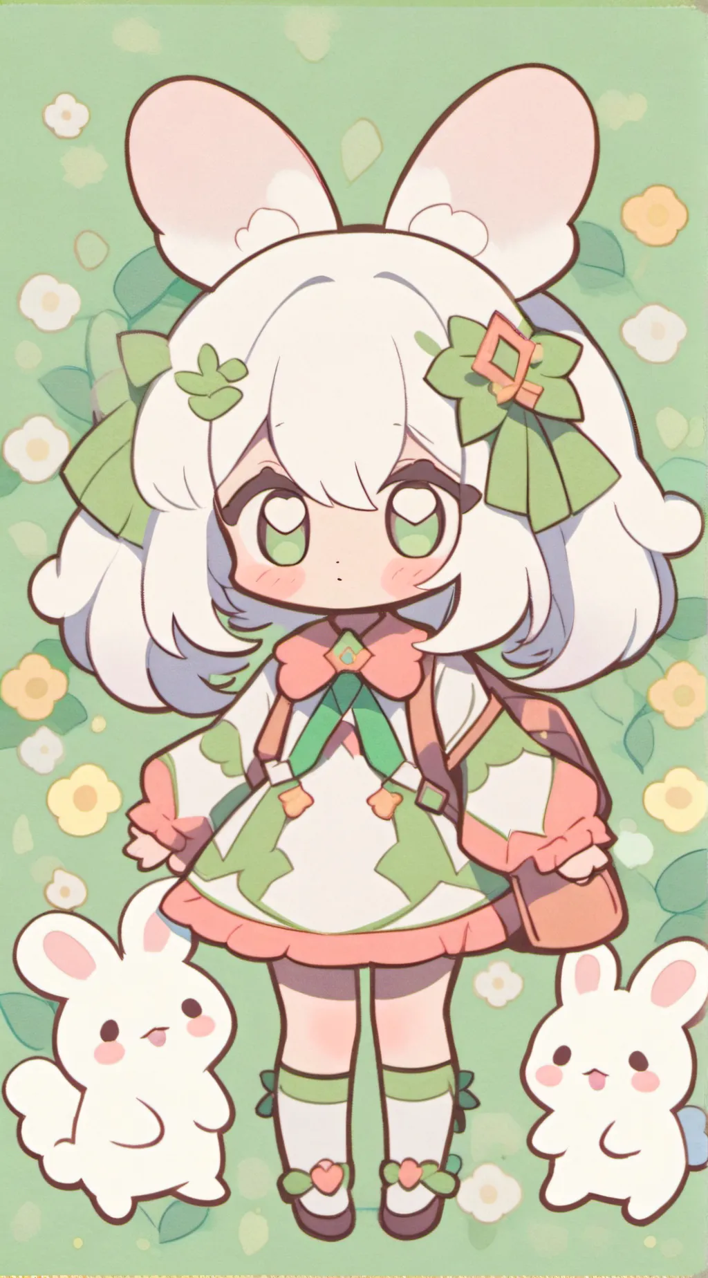 ai character: bunn background