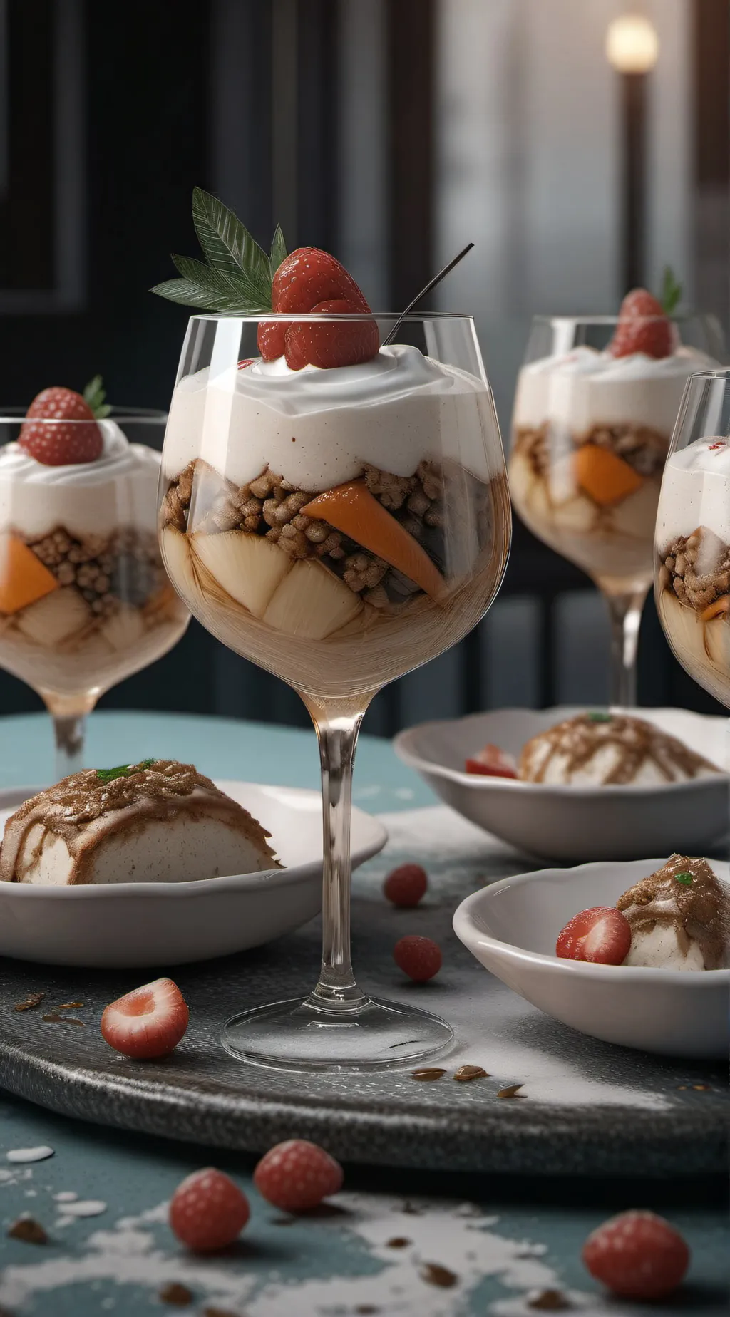 ai character: PARTY THX background