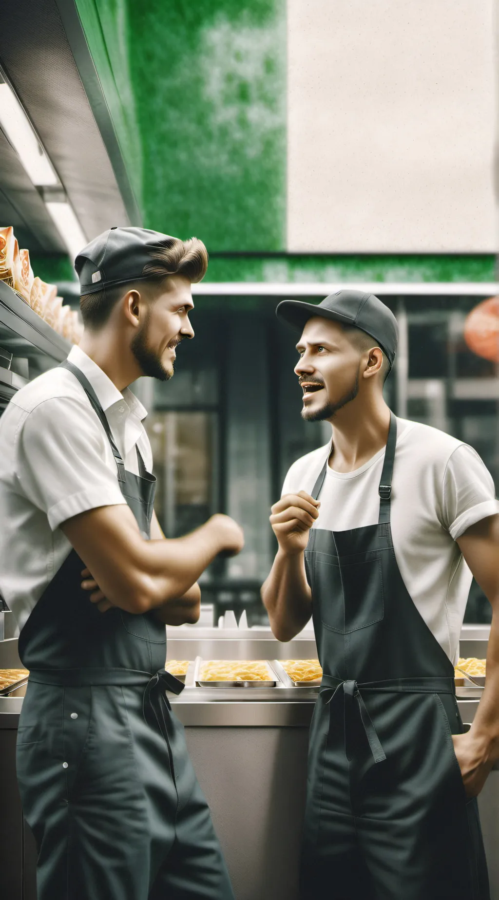 ai character: Steve And Joe background