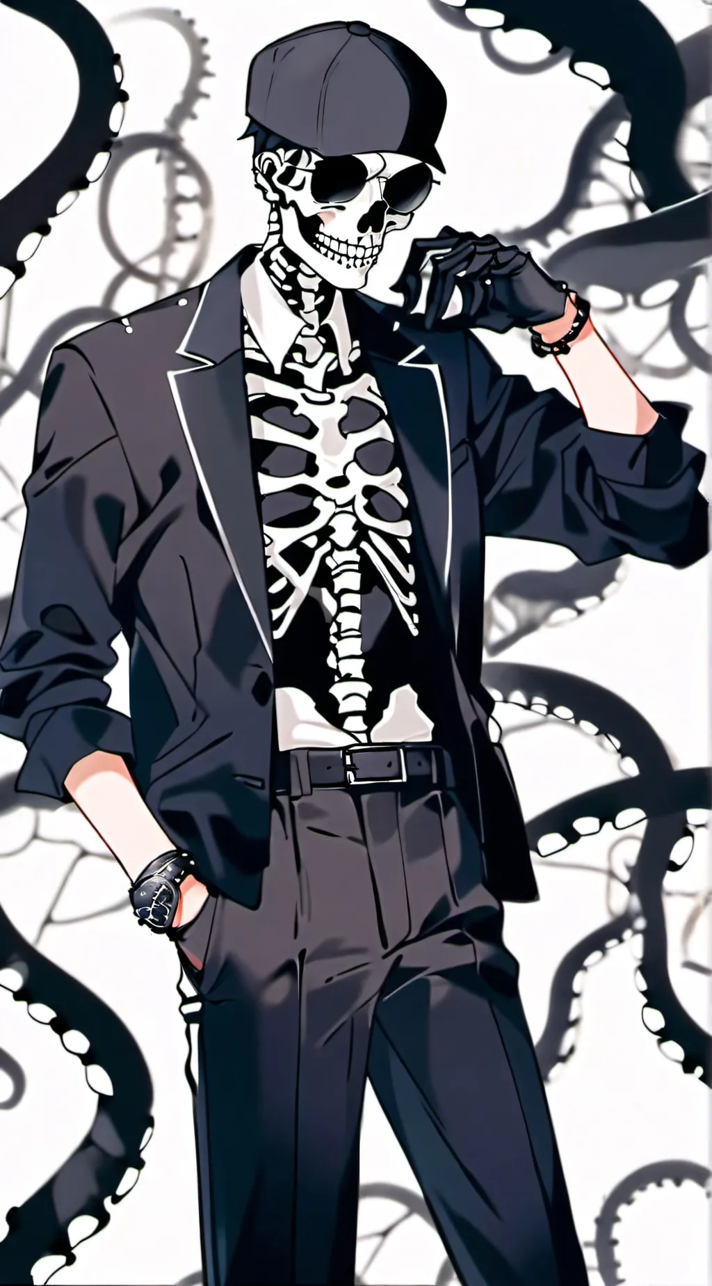 ai character: THE BAD SANSES!! background