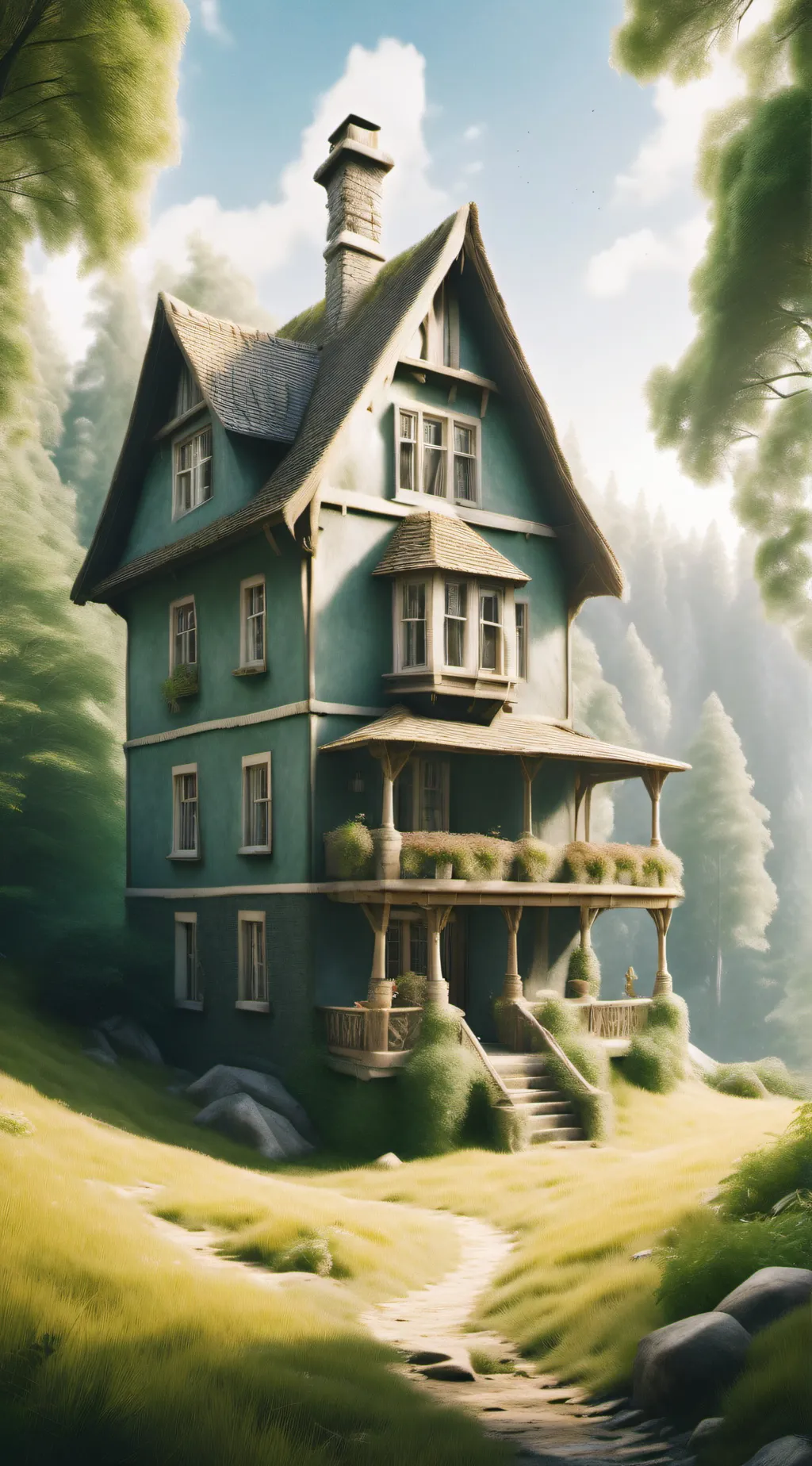 ai character: The burrow background