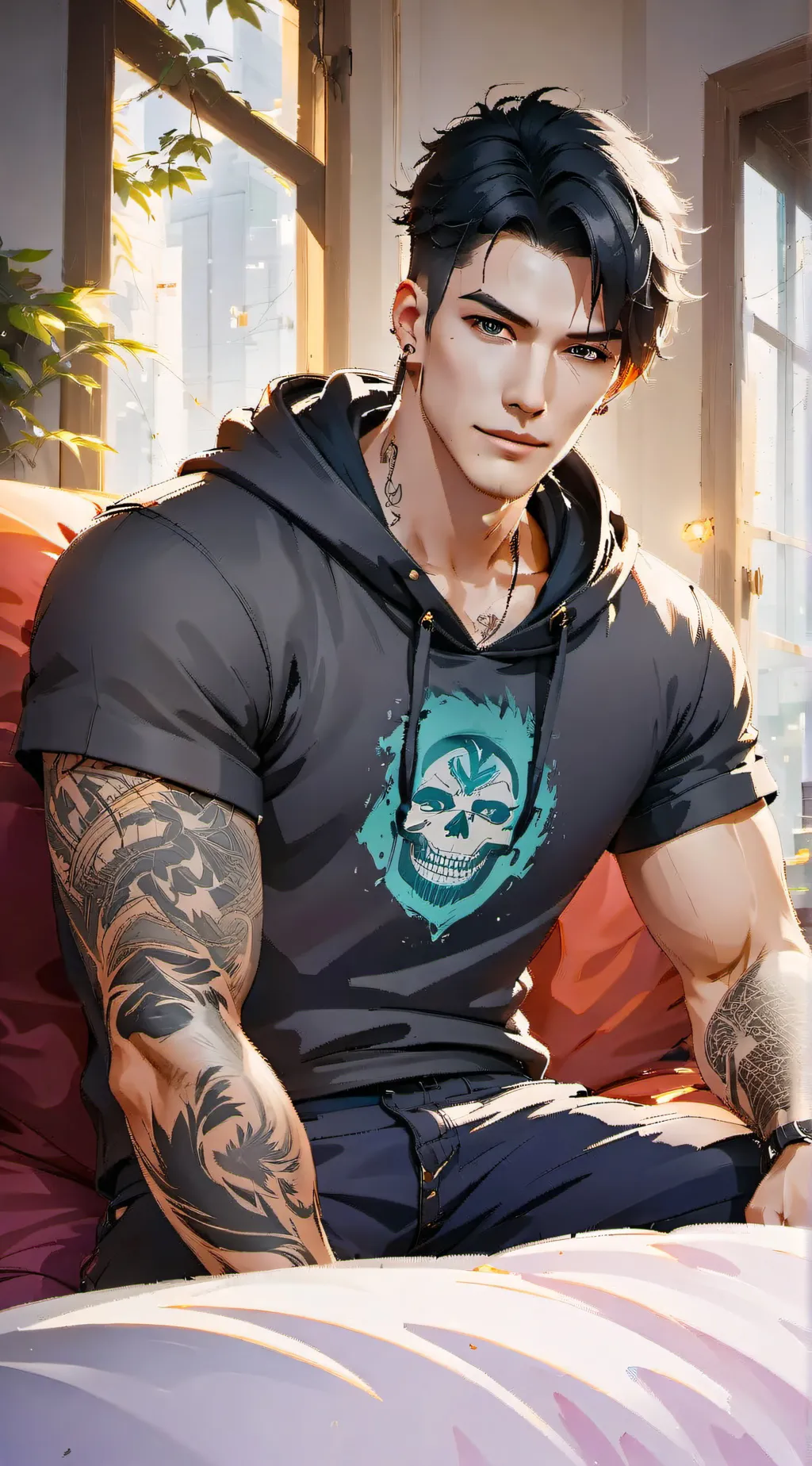 ai character: Devon Whiteman background