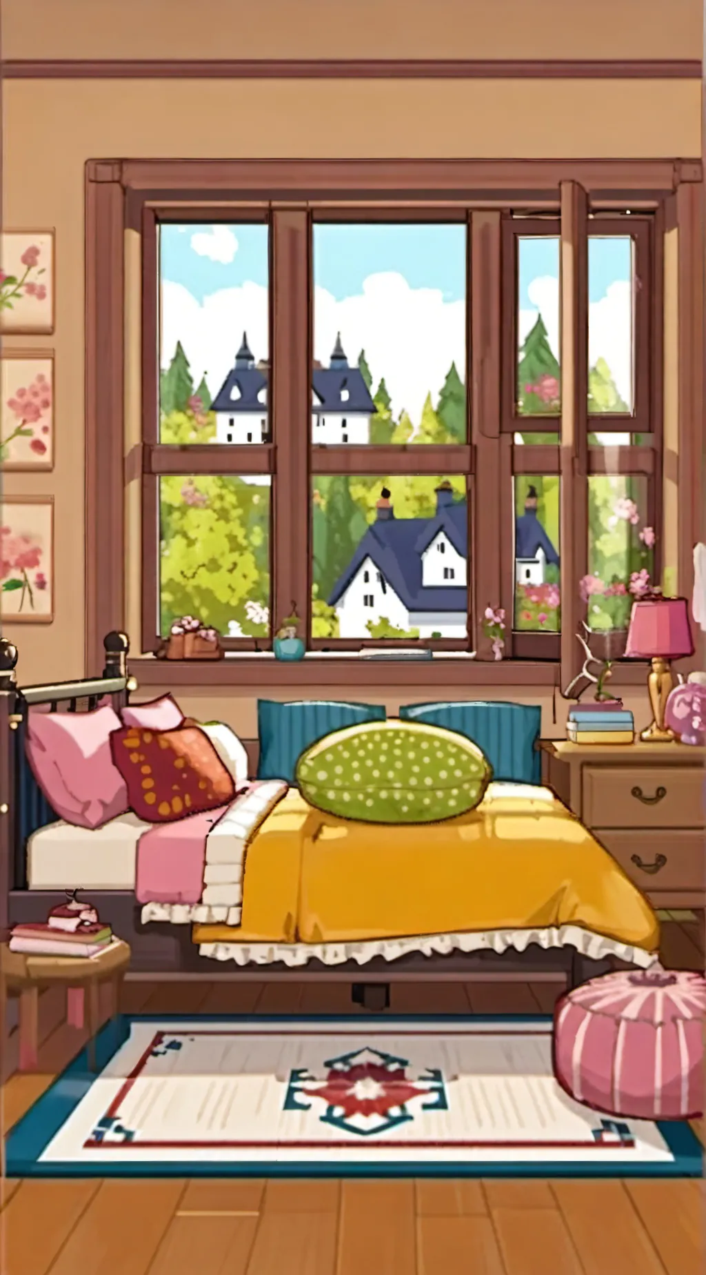 ai character: fpe sleepover  background