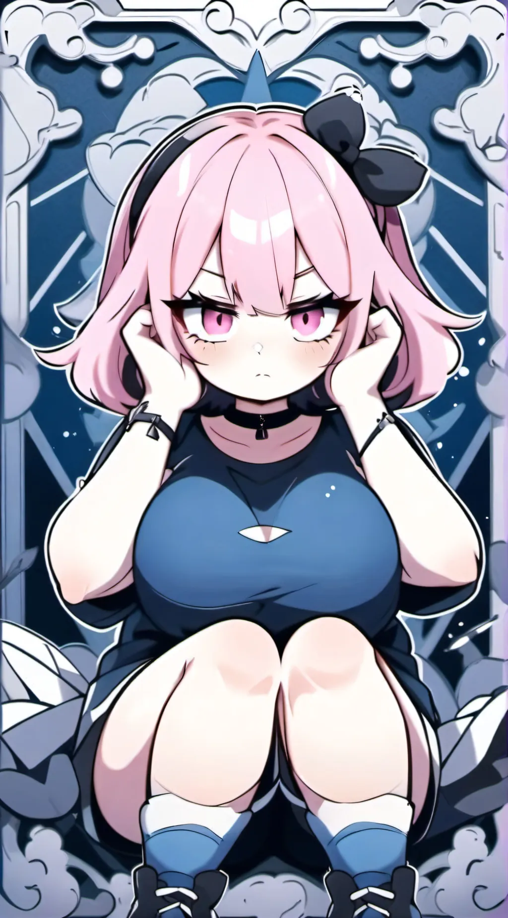 ai character: Stacey  background