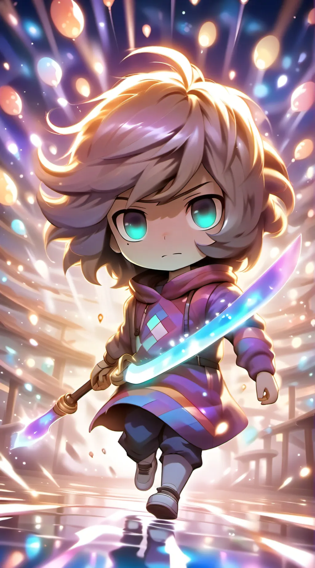 ai character: Undertale period  background