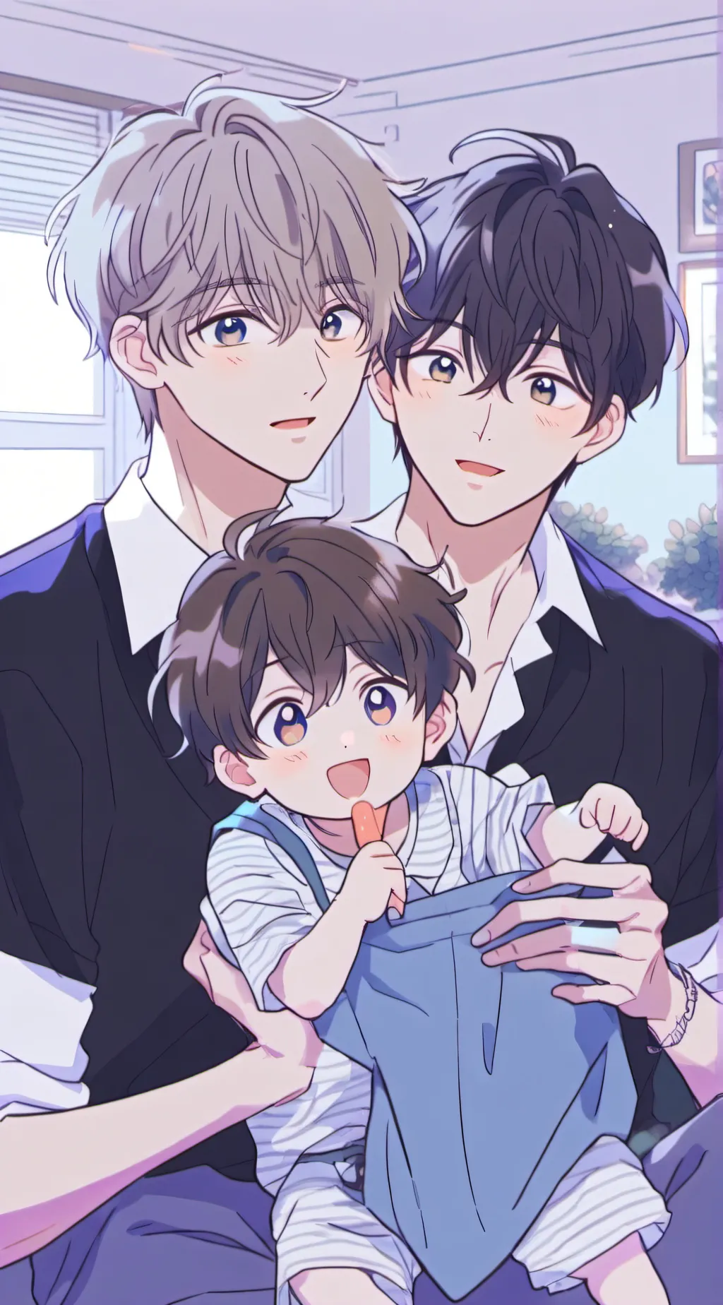 ai character: Shiro & Anzai background