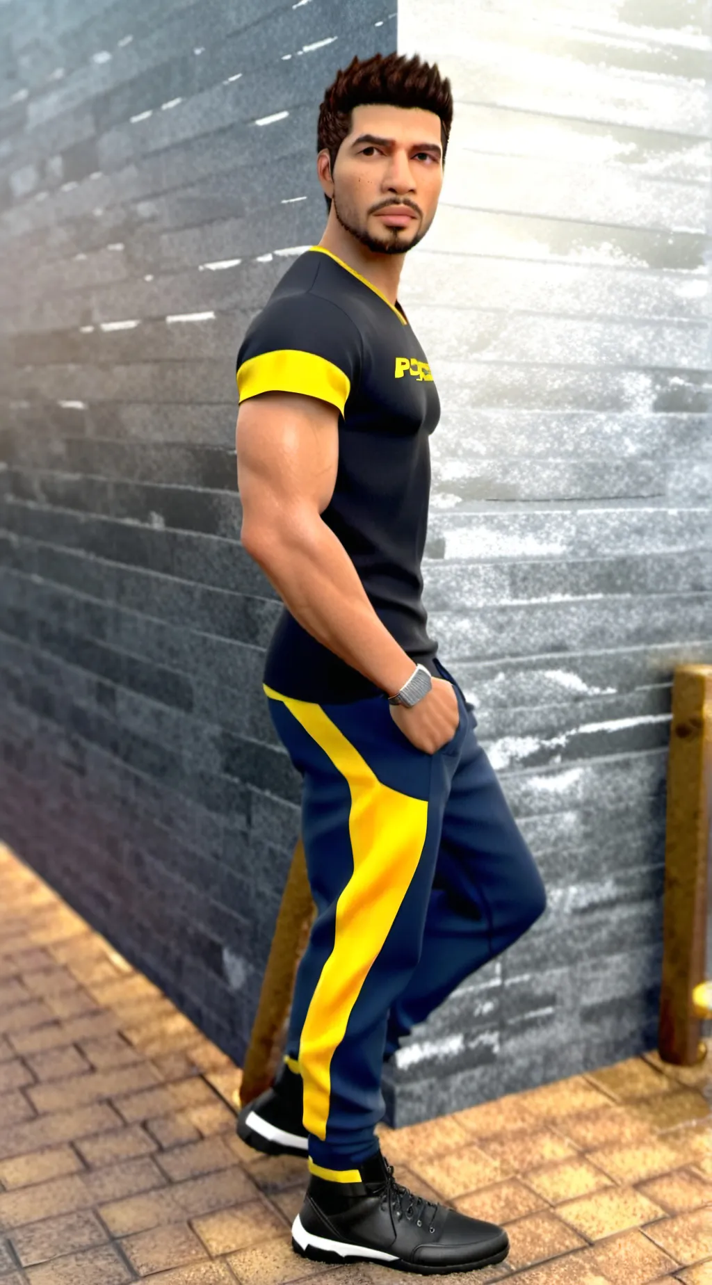 ai character: Level levi background